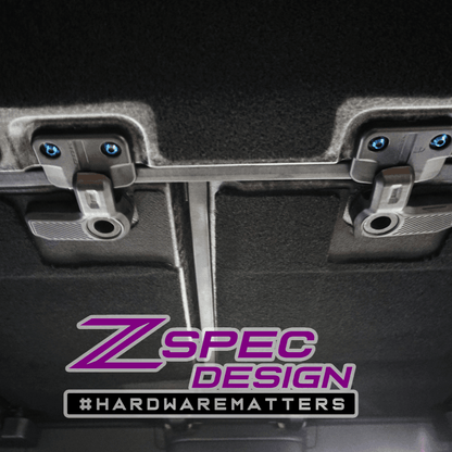 ZSPEC "Stage 3" Dress Up Bolts® Fastener Kit for 21+ Ford Bronco 2.7L, Titanium & Billet - Speedlogix