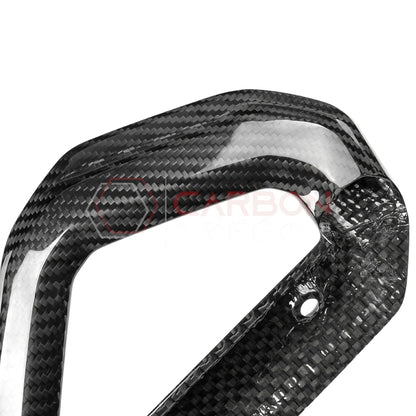 Real Carbon Fiber Center Console Grab Handle Trim For 2021–2025 Ford Bronco | Direct Replacement