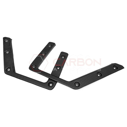 Real Carbon Fiber Front Door Storage Pocket Net  Frame For 2021–2026 Ford Bronco | Direct Replacement
