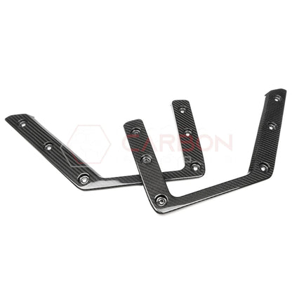 Real Carbon Fiber Front Door Storage Pocket Net  Frame For 2021–2026 Ford Bronco | Direct Replacement