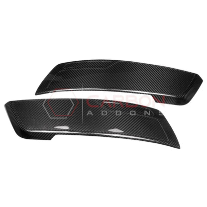 Real Carbon Fiber Rear Wheel Fender Flare Trim Insert For 2022–2026 Ford Bronco Raptor