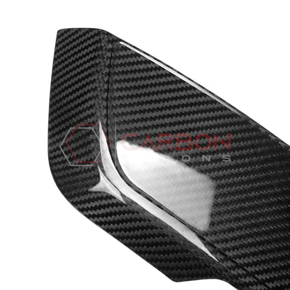 Real Carbon Fiber Rear Wheel Fender Flare Trim Insert For 2022–2026 Ford Bronco Raptor