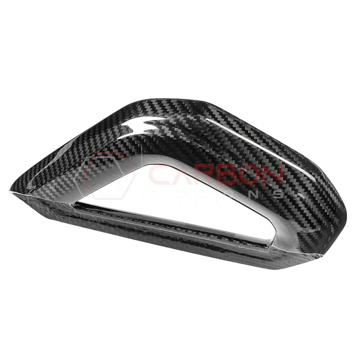 Real Carbon Fiber Center Console Grab Handle Trim For 2021–2025 Ford Bronco | Direct Replacement