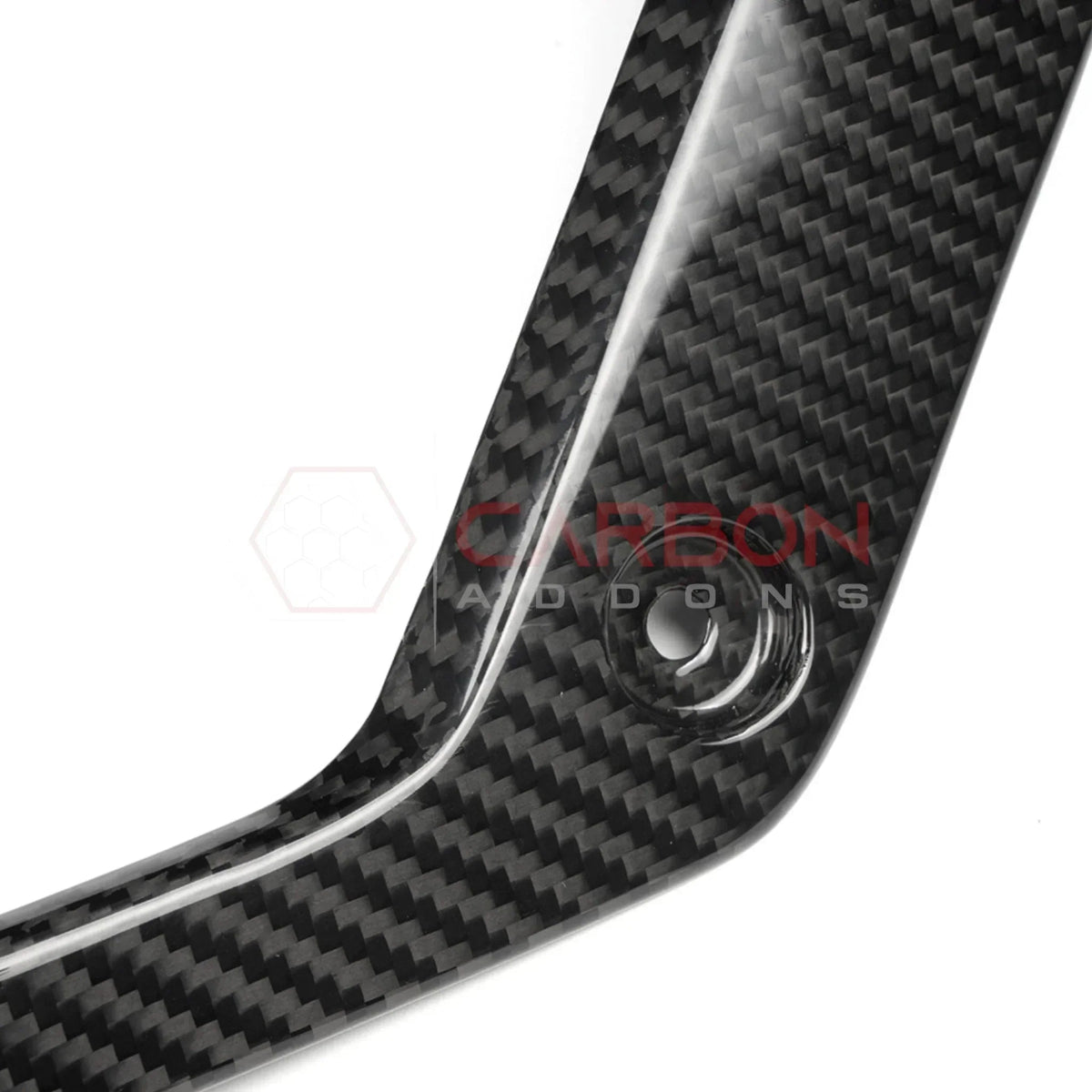 Real Carbon Fiber Front Door Storage Pocket Net  Frame For 2021–2026 Ford Bronco | Direct Replacement