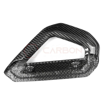 Real Carbon Fiber Center Console Grab Handle Trim For 2021–2025 Ford Bronco | Direct Replacement