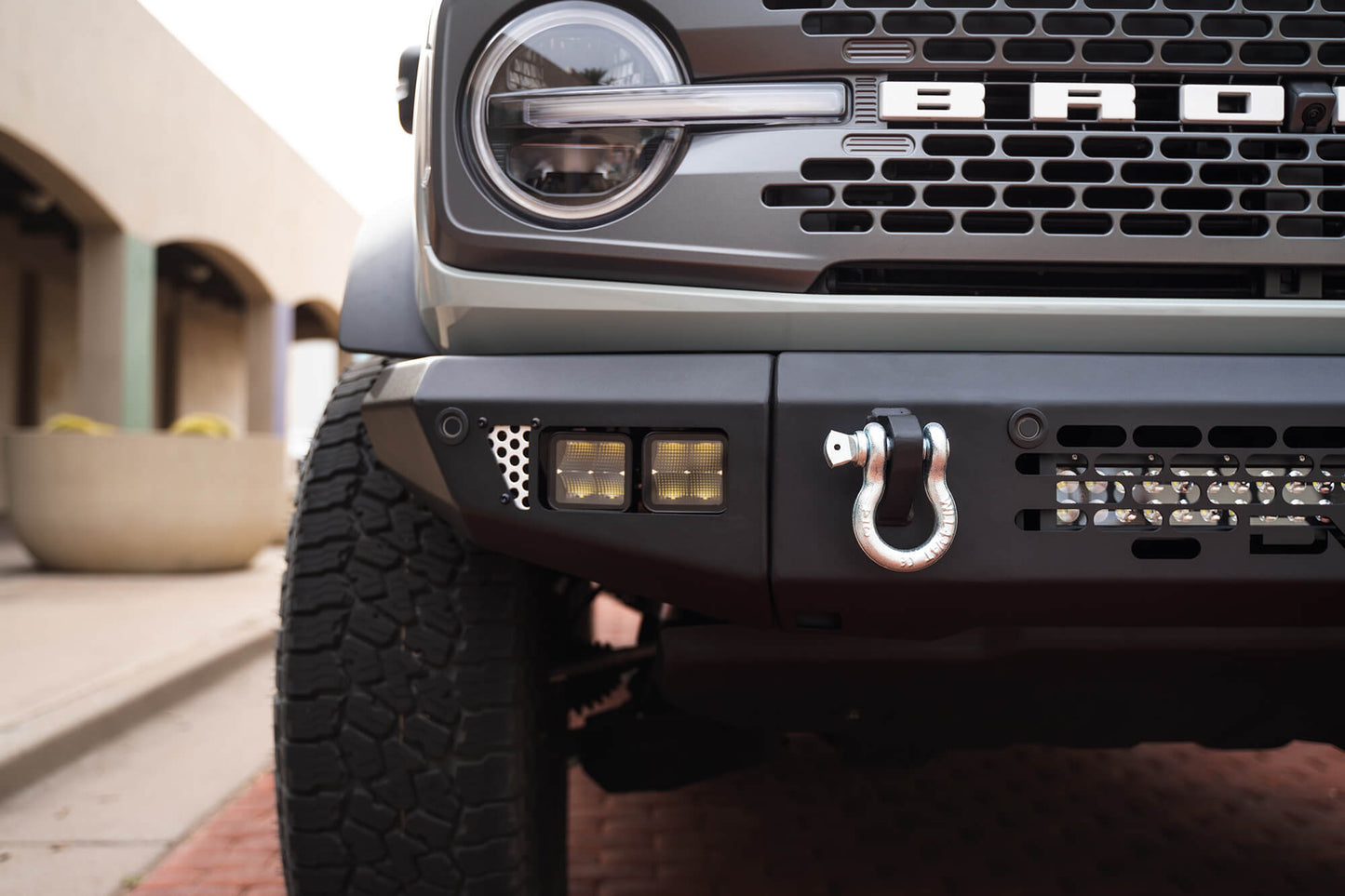 DV8 Offroad OE Plus Series Front Bumper 2021-2023 Bronco