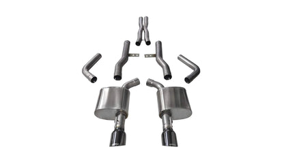 Corsa Xtreme Cat - Back Exhaust, Polished Tips 2015 - 2023 Charger 6.2L/392/6.4L - Speedlogix