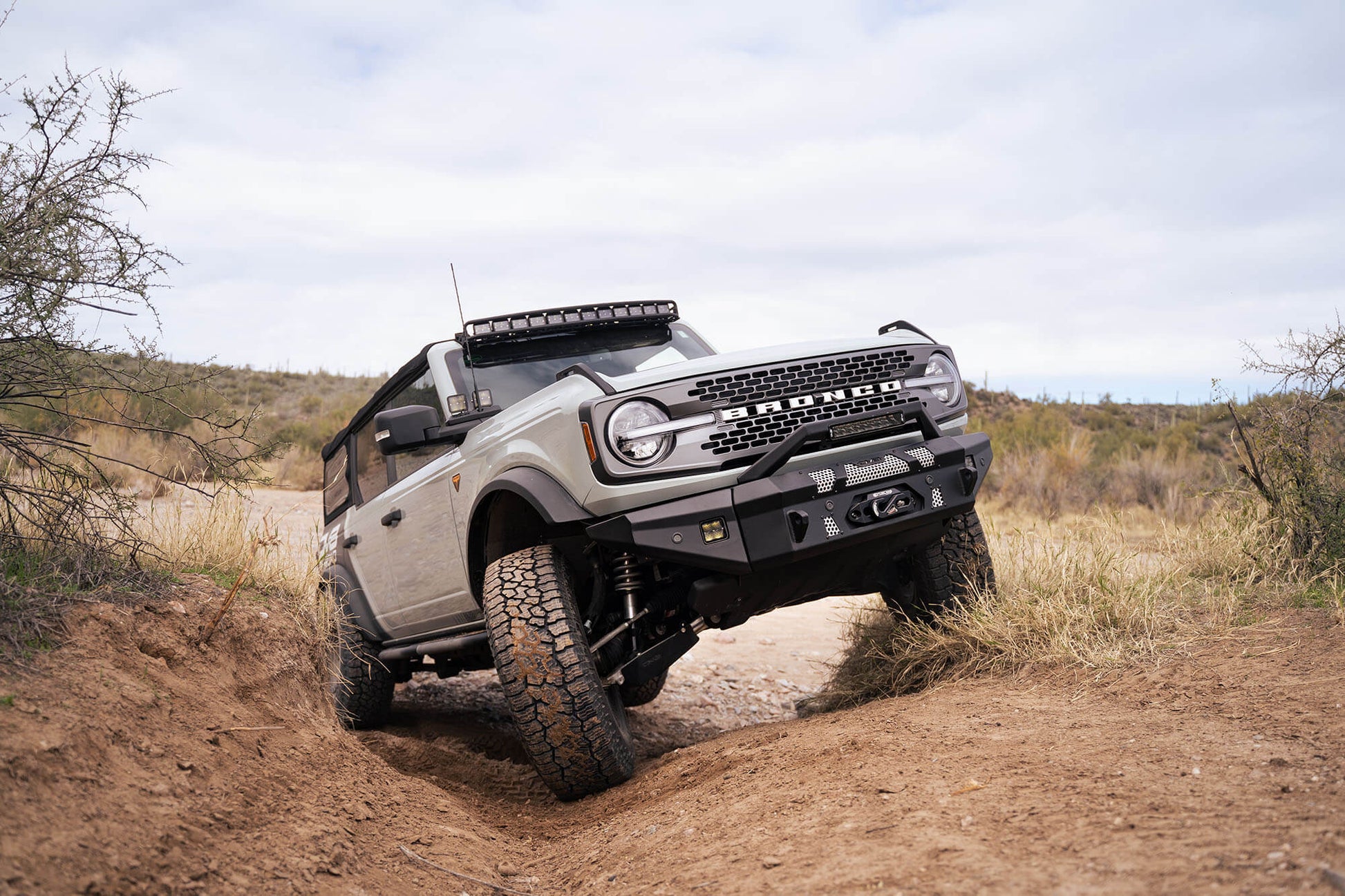 DV8 Front Lower Control Arm Skid Plate 2021 - 2023 Bronco - Speedlogix