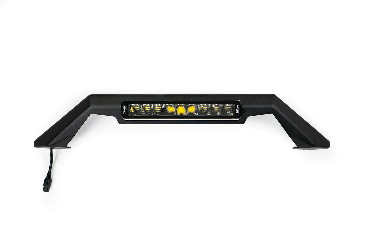 DV8 Offroad Bull Bar w/ LED Light Bar Mount for MTO Front Bumper 2021 - 2023 Bronco - Speedlogix
