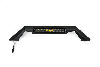 DV8 Offroad Bull Bar w/ LED Light Bar Mount for MTO Front Bumper 2021 - 2023 Bronco - Speedlogix