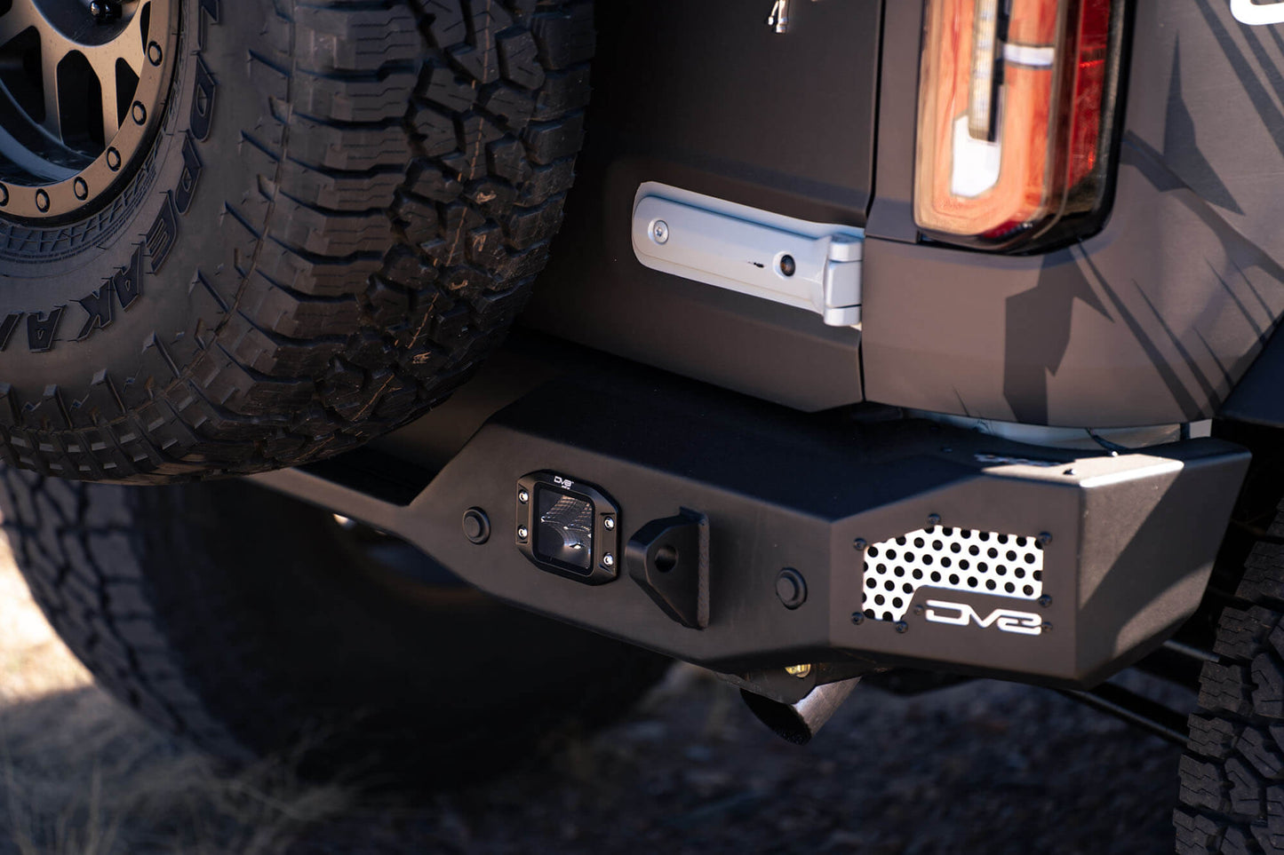 DV8 Offroad MTO Series Rear Bumper 2021 - 2023 Bronco - Speedlogix