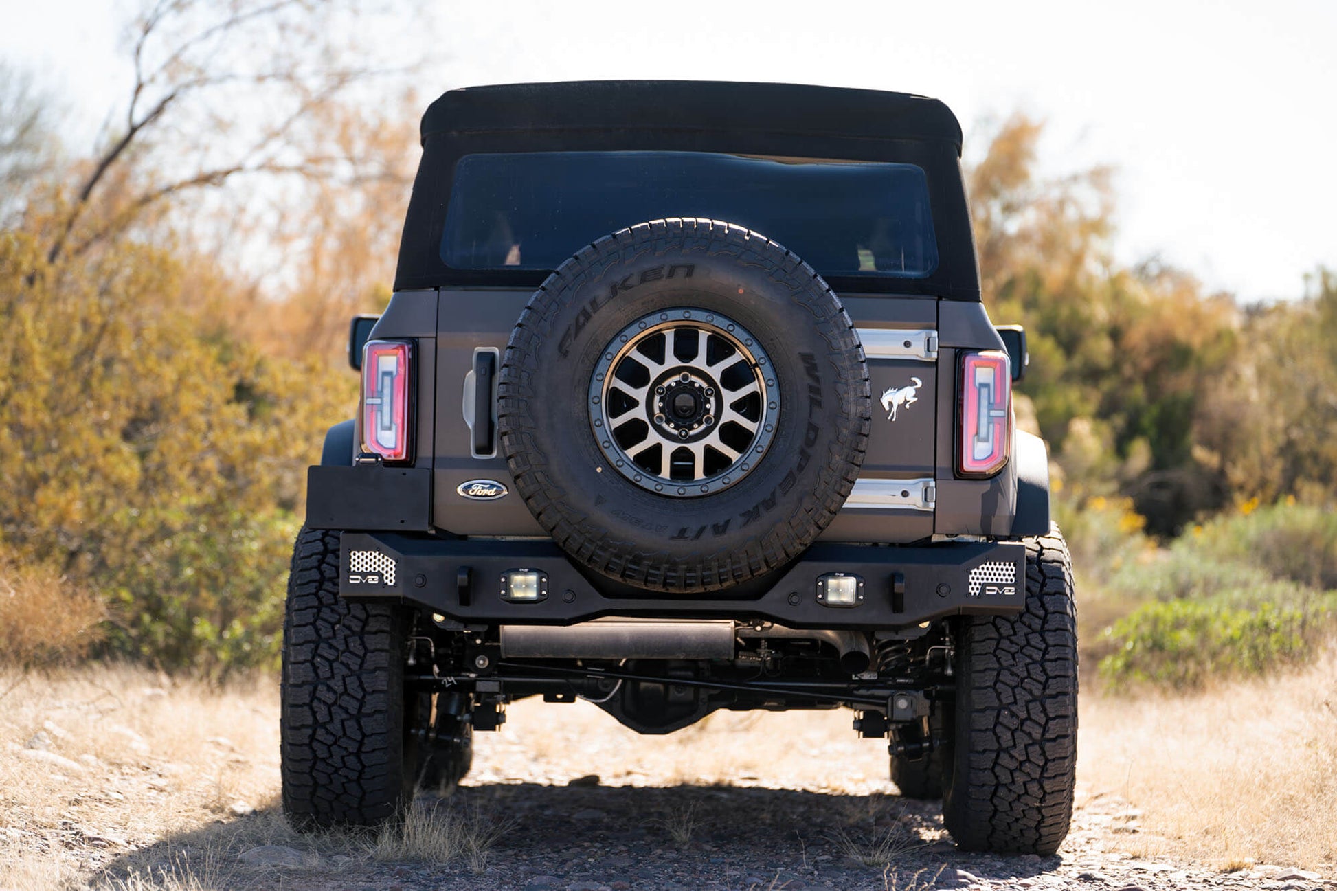 DV8 Offroad MTO Series Rear Bumper 2021 - 2023 Bronco - Speedlogix