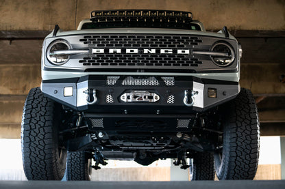 DV8 Offroad MTO Series Winch Front Bumper 2021 - 2023 Bronco - Speedlogix