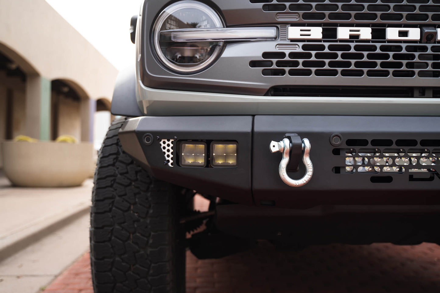 DV8 Offroad OE Plus Series Front Bumper 2021 - 2023 Bronco - Speedlogix