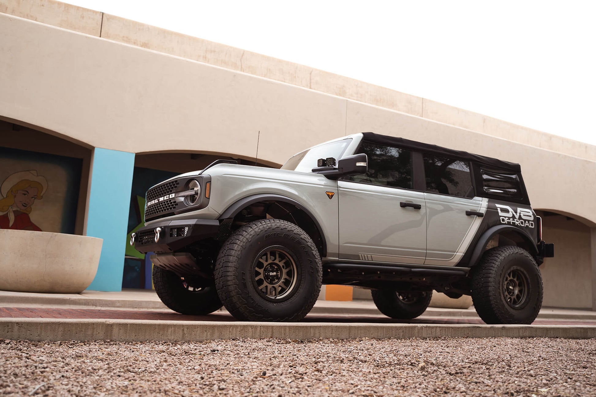 DV8 Offroad OE Plus Series Side Steps 2021 - 2023 Bronco - Speedlogix