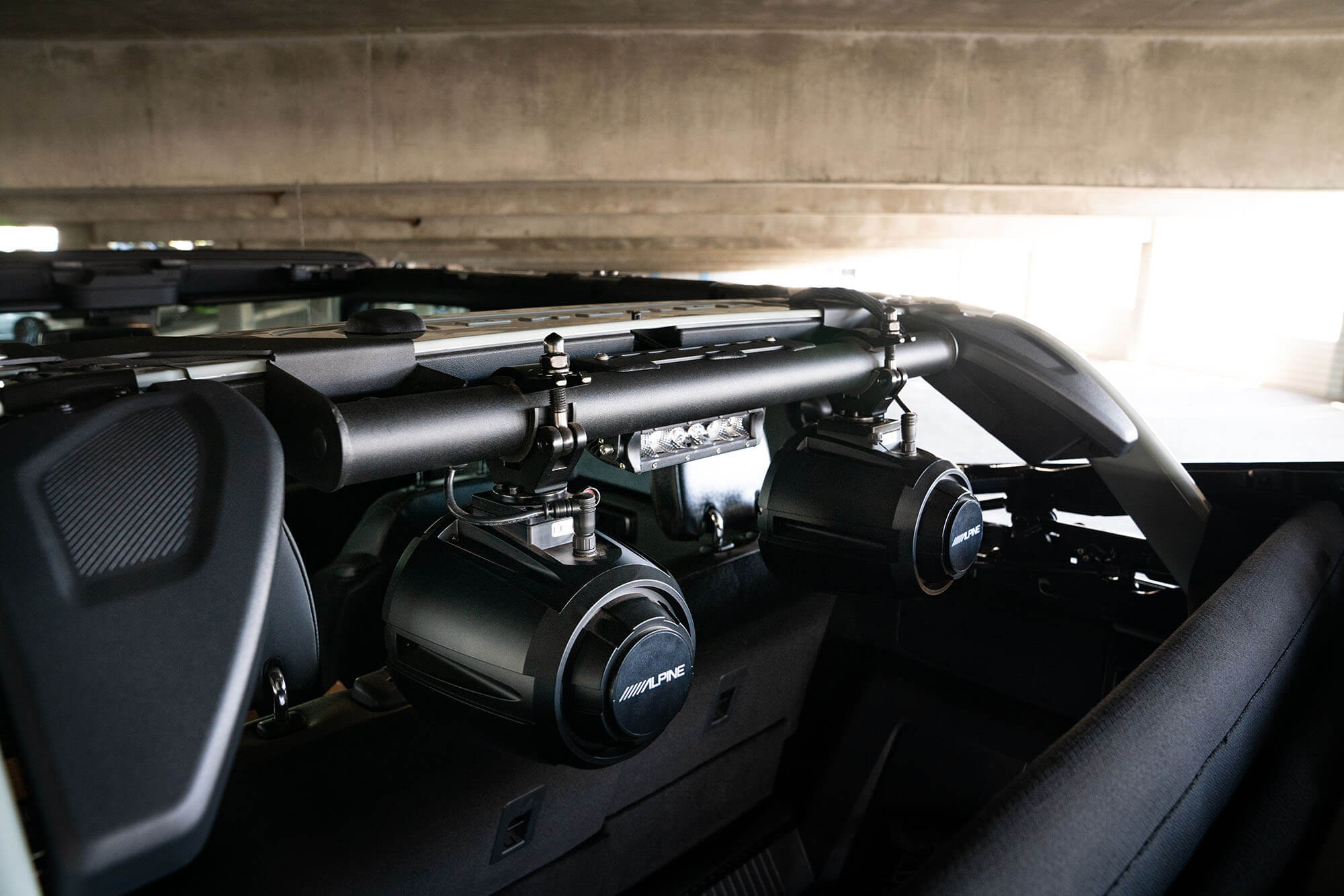 DV8 Offroad Rear Speaker & Light Mount 2021-2023 Bronco - Speedlogix