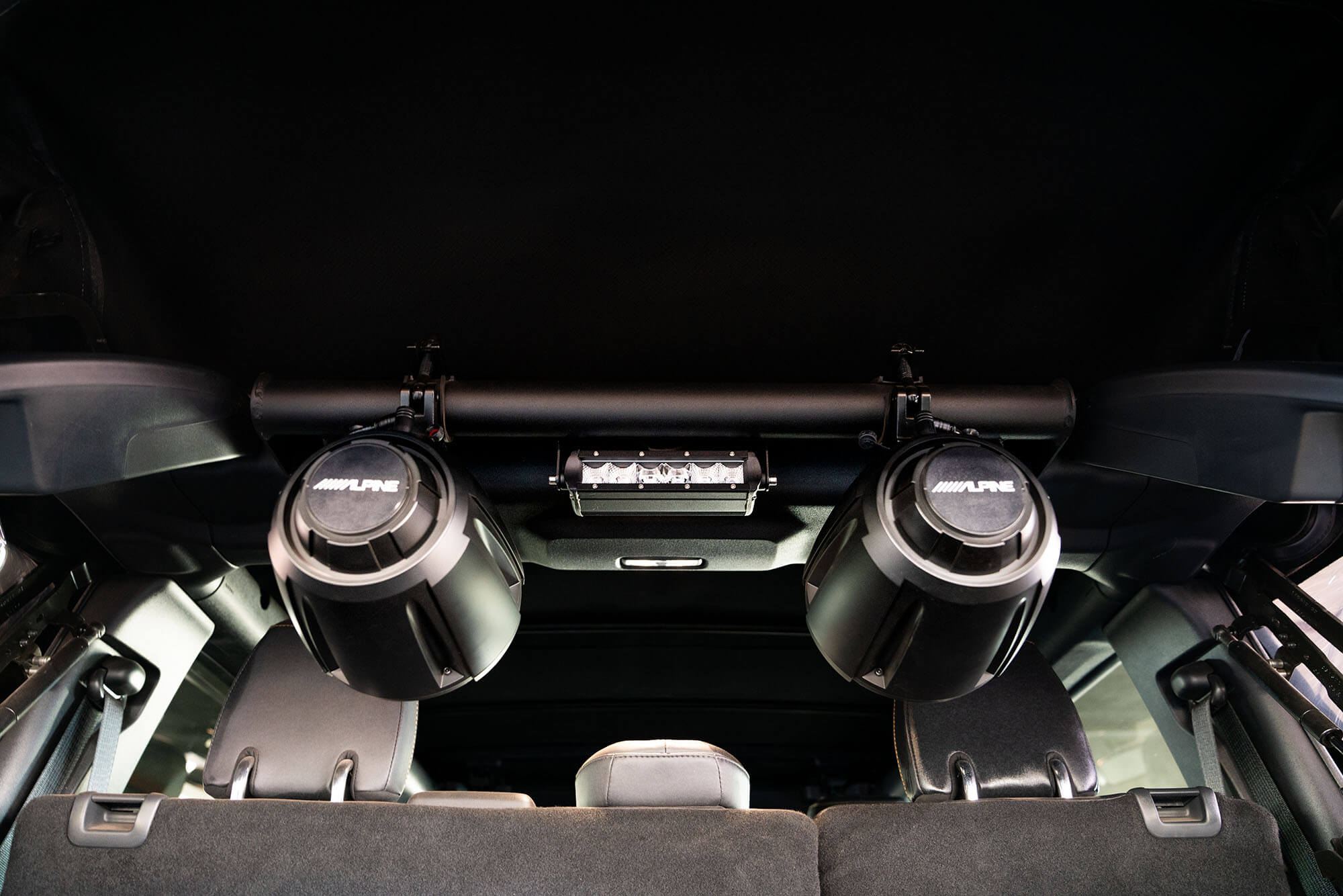DV8 Offroad Rear Speaker & Light Mount 2021-2023 Bronco - Speedlogix