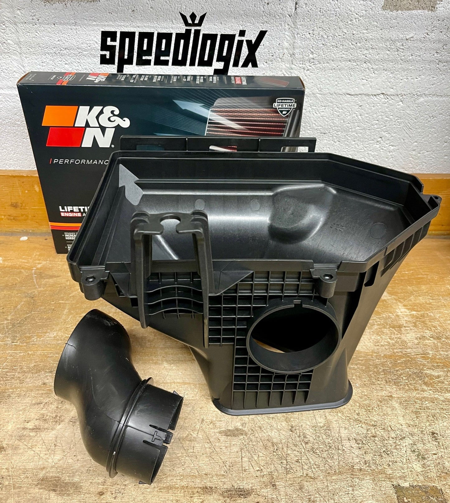 Hellcat Airbox Kit w/ Inlet Tube, Filter 2015 - 2023 Challenger - Speedlogix