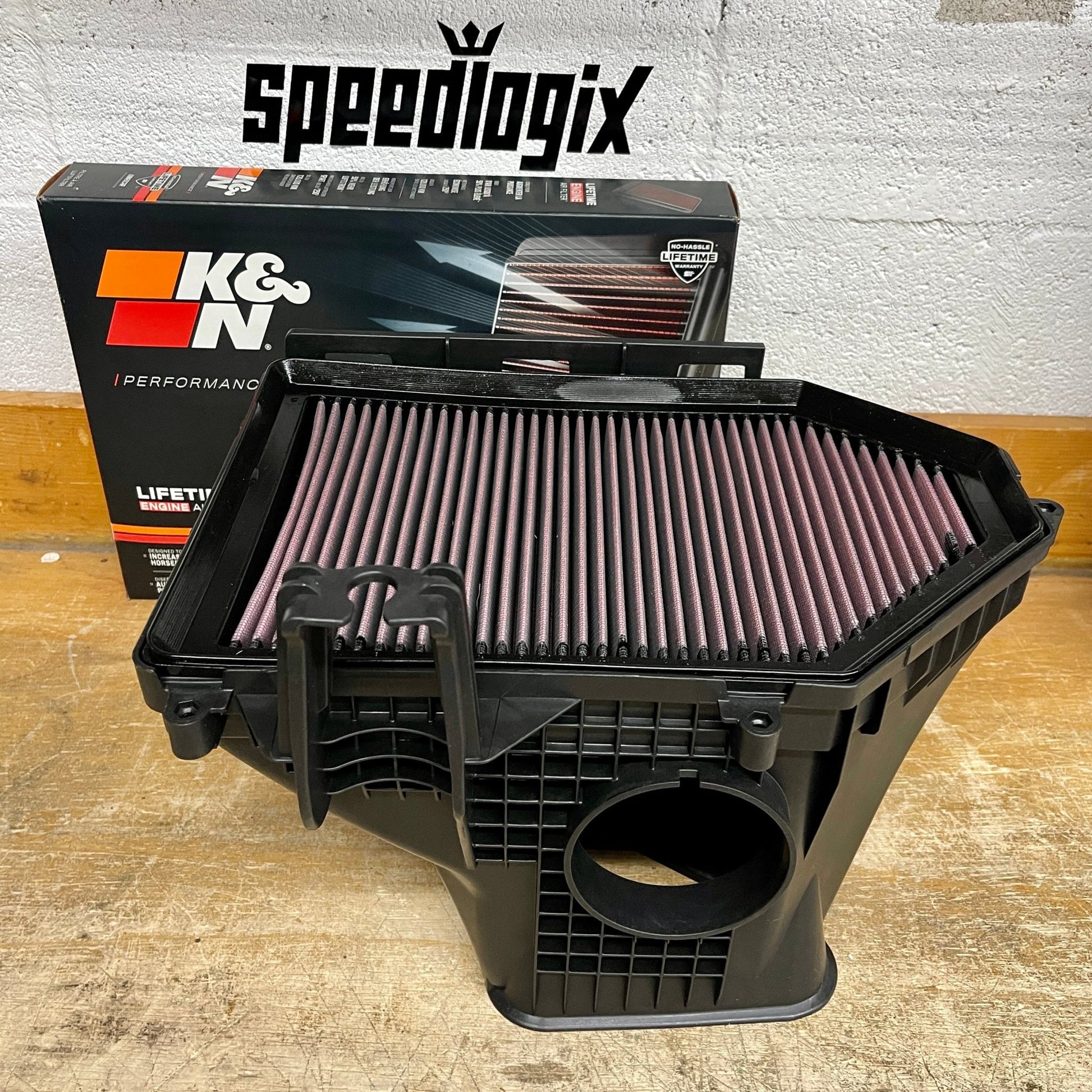 Hellcat Airbox Kit w/ Inlet Tube, Filter 2015 - 2023 Challenger - Speedlogix