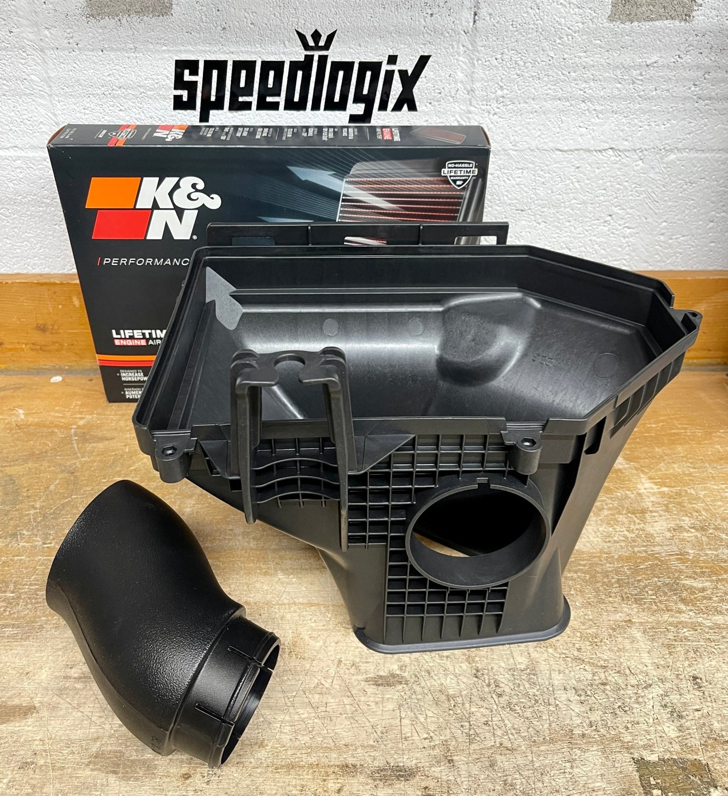 Hellcat Airbox Kit w/ Inlet Tube, Filter 2015 - 2023 Challenger - Speedlogix