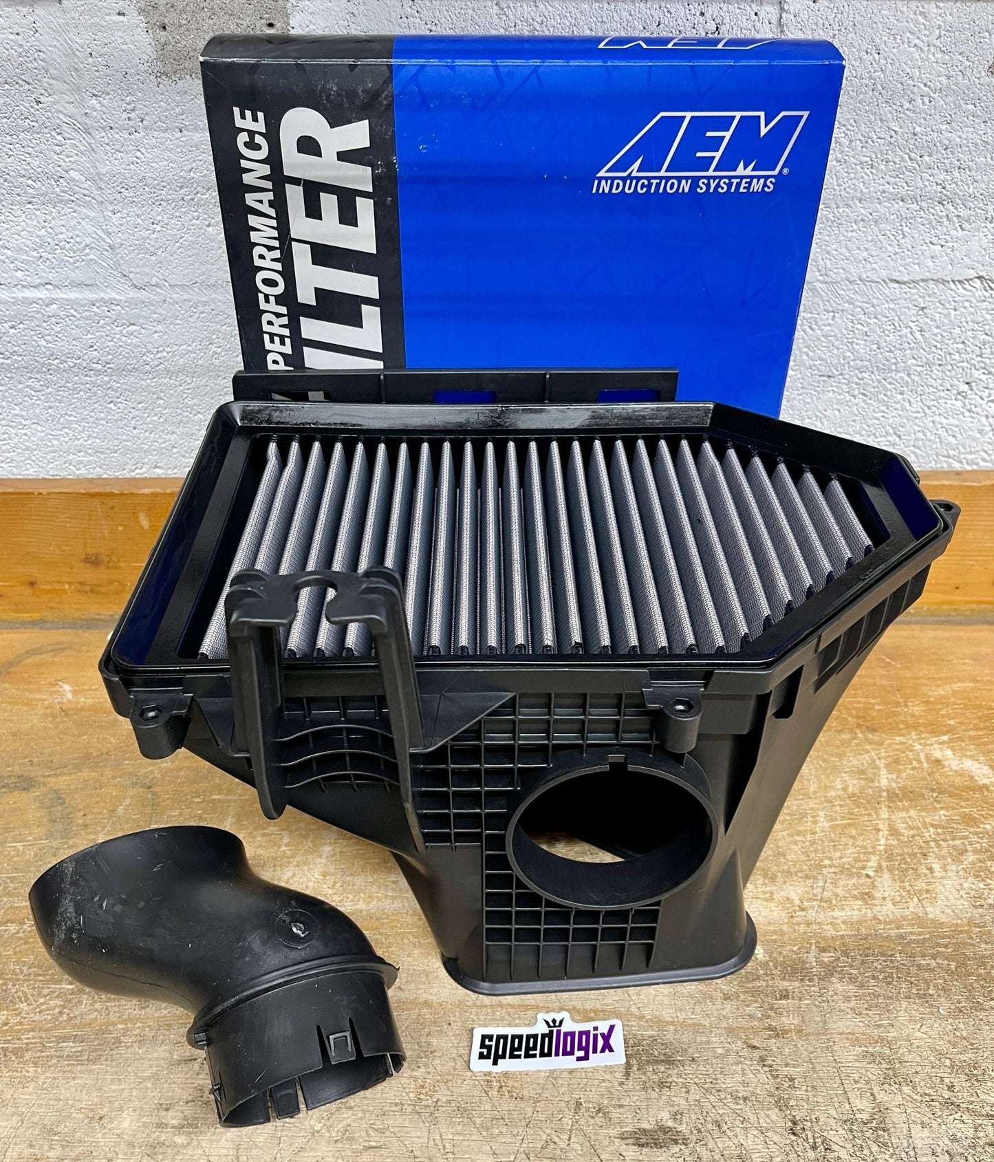 Hellcat Airbox Kit w/ Inlet Tube, Filter 2015 - 2023 Challenger - Speedlogix