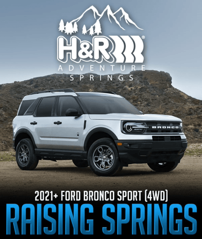 H&R Adventure Raising Springs 2021 - 2023 Bronco Sport - Speedlogix