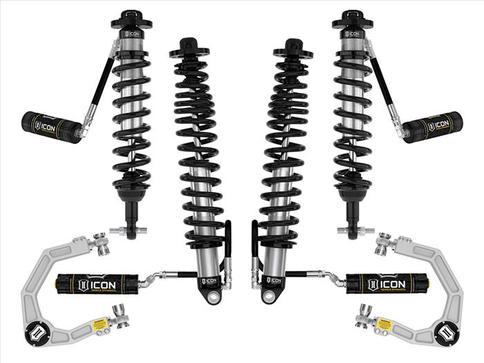 Icon Vehicle Dynamics 3 - 4" Lift Stage 4 Billet Suspension System 2021 - 2023 Bronco (Non - Sasquatch) - Speedlogix