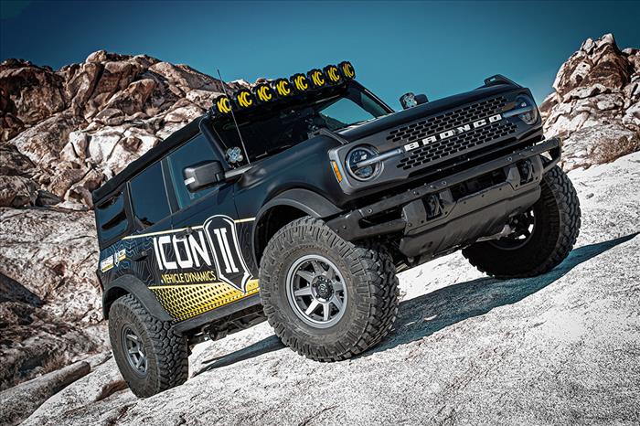 Icon Vehicle Dynamics 3 - 4" Lift Stage 5 Billet Suspension System 2021 - 2023 Bronco (Non - Sasquatch) - Speedlogix