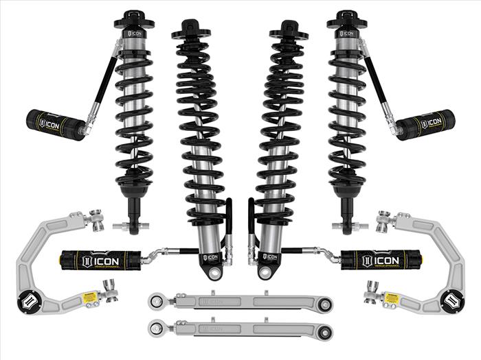 Icon Vehicle Dynamics 3 - 4" Lift Stage 5 Billet Suspension System 2021 - 2023 Bronco (Non - Sasquatch) - Speedlogix