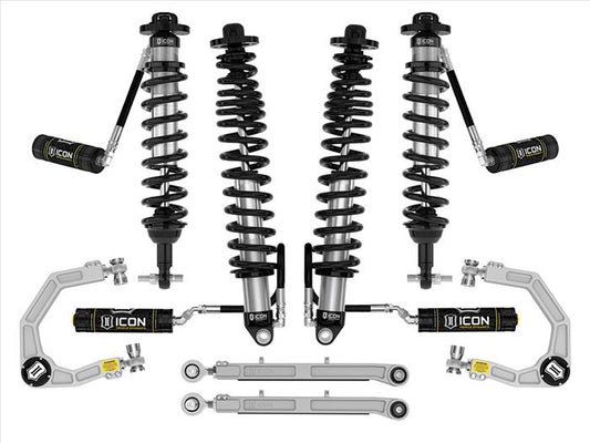 Icon Vehicle Dynamics 3 - 4" Lift Stage 5 Billet Suspension System 2021 - 2023 Bronco (Non - Sasquatch) - Speedlogix