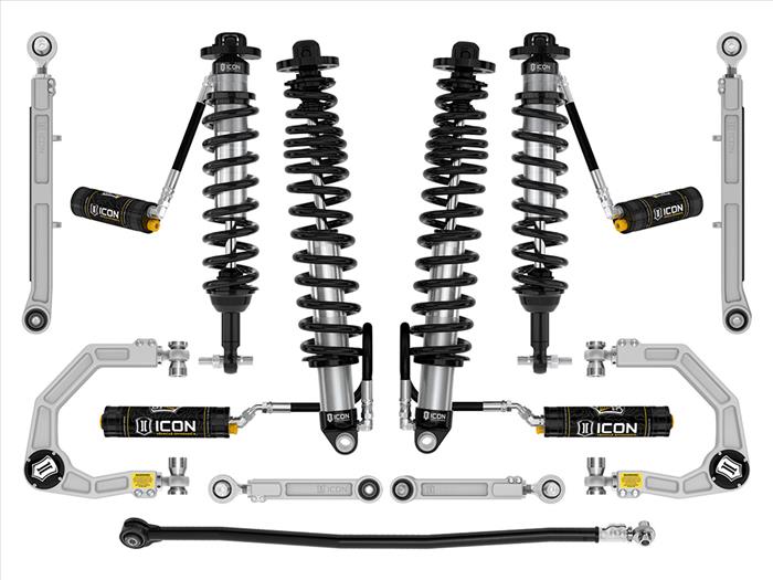 Icon Vehicle Dynamics 3 - 4" Lift Stage 7 Billet Suspension System 2021 - 2023 Bronco (Non - Sasquatch) - Speedlogix