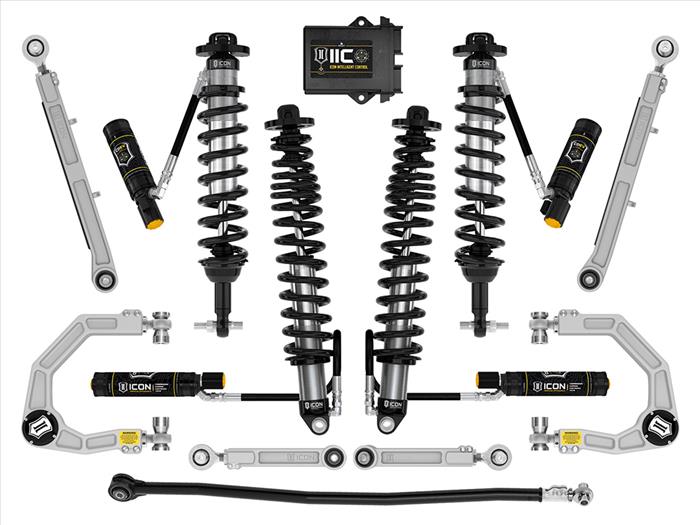Icon Vehicle Dynamics 3 - 4" Lift Stage 8 Billet Suspension System 2021 - 2023 Bronco (Non - Sasquatch) - Speedlogix