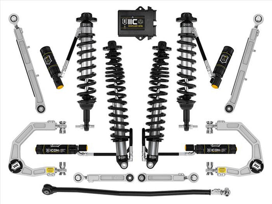 Icon Vehicle Dynamics 3 - 4" Lift Stage 8 Billet Suspension System 2021 - 2023 Bronco (Non - Sasquatch) - Speedlogix