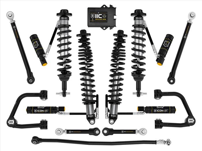 Icon Vehicle Dynamics 3 - 4" Lift Stage 8 Tubular Suspension System 2021 - 2023 Bronco (Non - Sasquatch) - Speedlogix