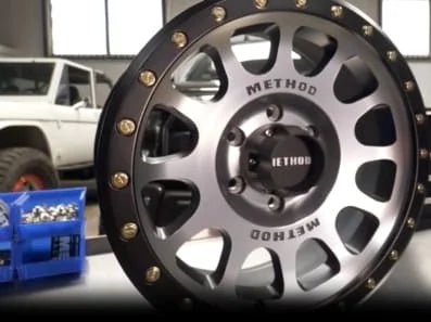 Method 305 NV Machined 17x8.5 Wheel 2021 - 2023 Bronco - Speedlogix