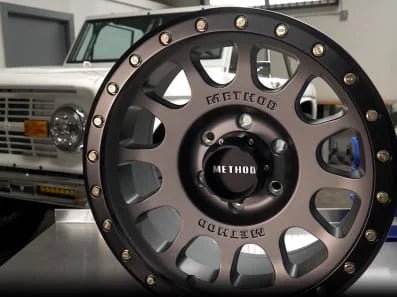 Method 305 NV Titanium 17x8.5 Wheel 2021 - 2023 Bronco - Speedlogix