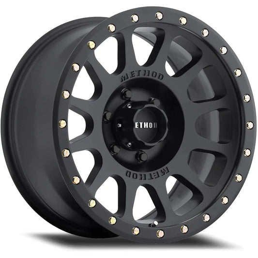 Method Race Wheels 305 NV Matte Black 17x8.5 Wheel w/ 4.75" Backspacing 2021 - 2023 Bronco - Speedlogix