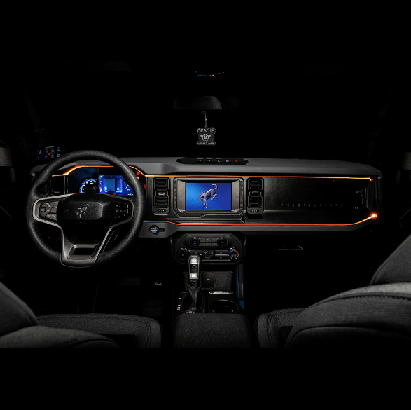 Oracle ColorSHIFT Fiber Optic LED Interior Dash Board Kit 2021 - 2023 Bronco - Speedlogix