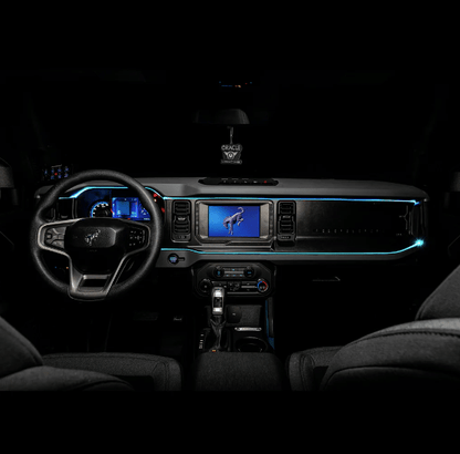 Oracle ColorSHIFT Fiber Optic LED Interior Dash Board Kit 2021 - 2023 Bronco - Speedlogix