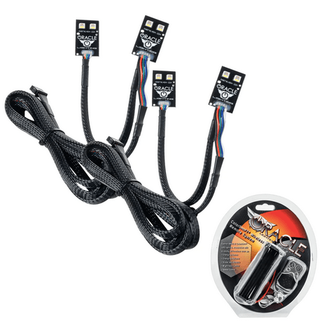 Oracle ColorSHIFT RGB+W Headlight DRL+Halo Upgrade 2021 - 2023 Bronco Sport - Speedlogix