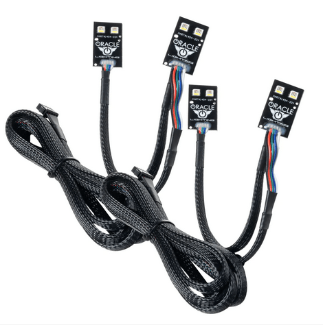 Oracle ColorSHIFT RGB+W Headlight DRL+Halo Upgrade 2021 - 2023 Bronco Sport - Speedlogix