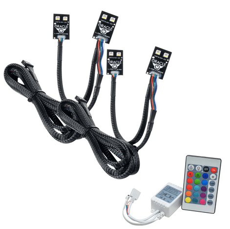 Oracle ColorSHIFT RGB+W Headlight DRL+Halo Upgrade 2021 - 2023 Bronco Sport - Speedlogix