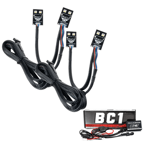 Oracle ColorSHIFT RGB+W Headlight DRL+Halo Upgrade 2021 - 2023 Bronco Sport - Speedlogix