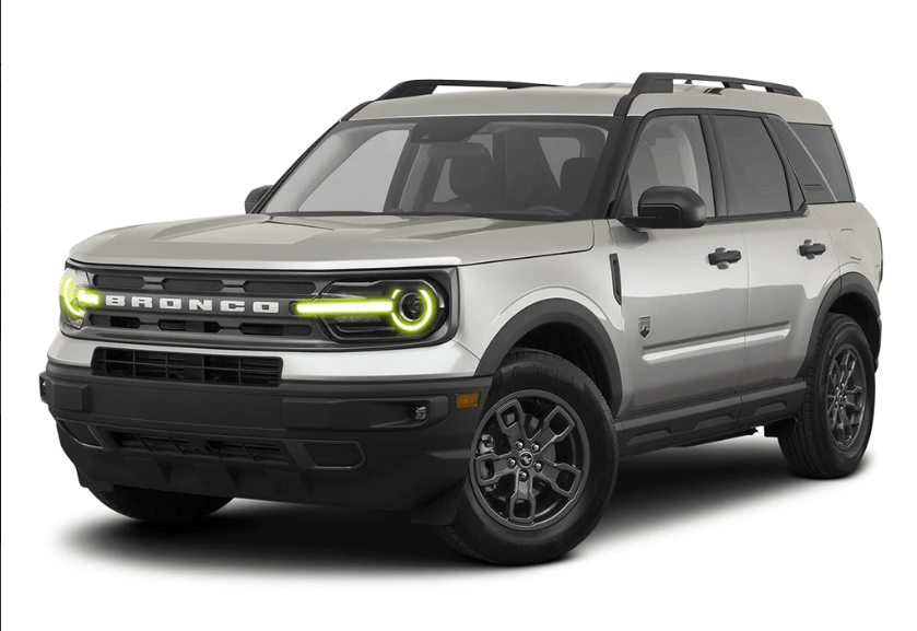 Oracle ColorSHIFT RGB+W Headlight DRL+Halo Upgrade 2021 - 2023 Bronco Sport - Speedlogix