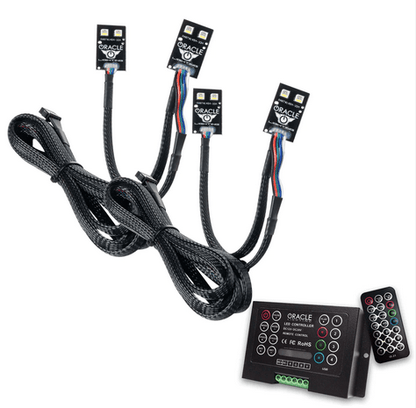 Oracle ColorSHIFT RGB+W Headlight DRL+Halo Upgrade 2021 - 2023 Bronco Sport - Speedlogix