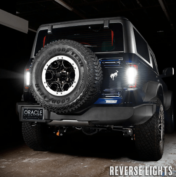 Oracle Flush (Red) LED Tail Lights 2021 - 2023 Bronco - Speedlogix