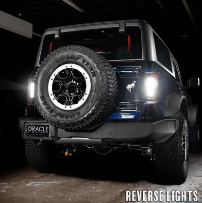 Oracle Flush (Red) LED Tail Lights 2021 - 2023 Bronco - Speedlogix