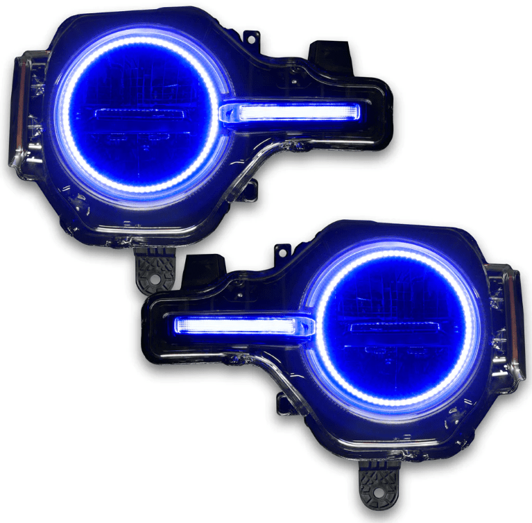 Oracle Headlight Halo Kit w/ DRL Bar ColorSHIFT 2021 - 2023 Bronco (Base Headlights) - Speedlogix