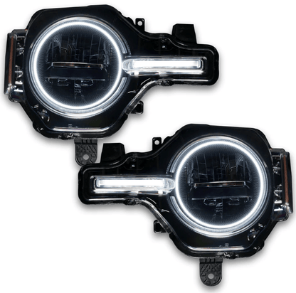 Oracle Headlight Halo Kit w/ DRL Bar ColorSHIFT 2021 - 2023 Bronco (Base Headlights) - Speedlogix