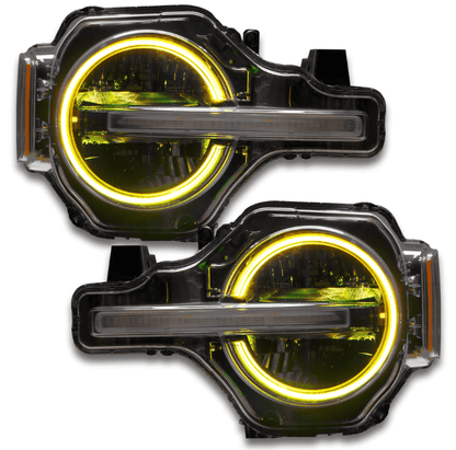 Oracle Headlight Halo Upgrade Kit RGB+W ColorSHIFT 2021 - 2023 Bronco (Signature Headlights) - Speedlogix